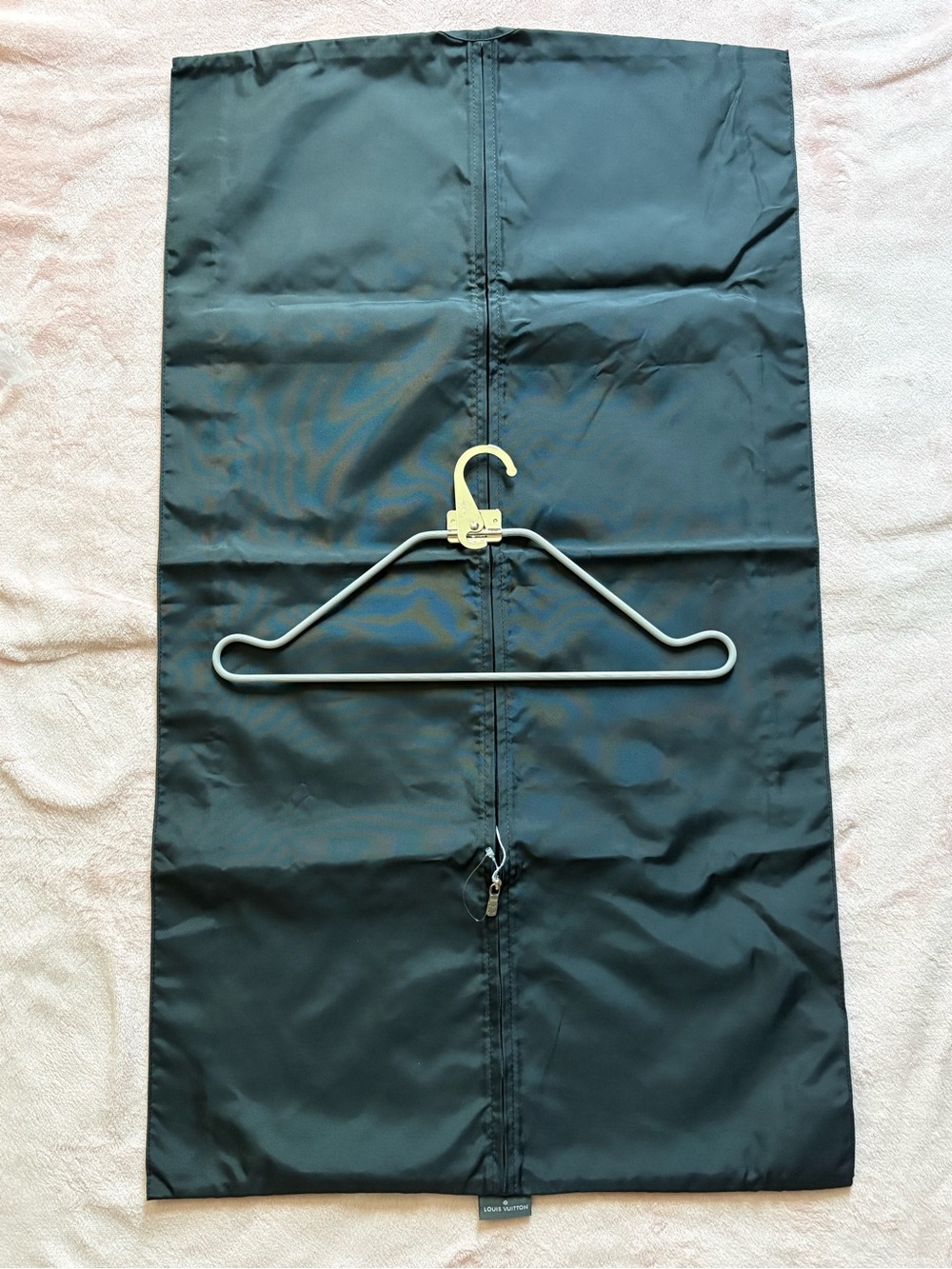 Louis Vuitton Black Garment Bag with Hanger